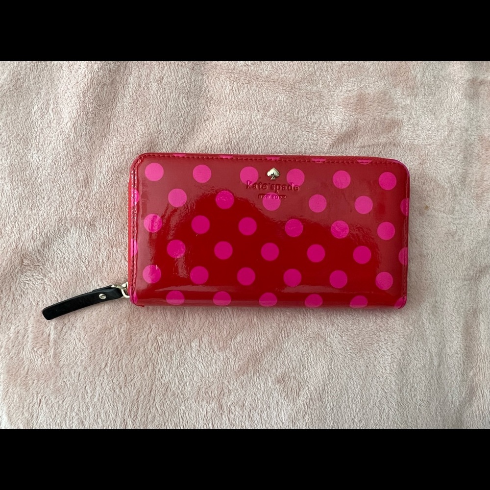 Kate Spade Polka Dot Wallet - Picture 1 of 4